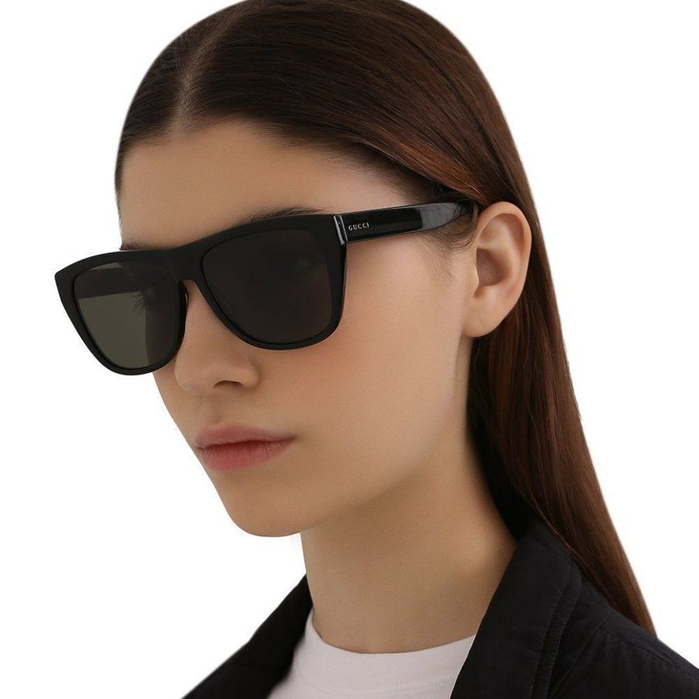 NEW GUCCI GG0926S 001 Black Green Gray Square Men Sunglasses - Picture 14 of 14